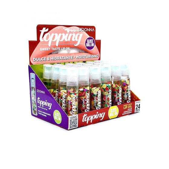 ESPOSITORE LIP OIL TOPPING SWEET 24 PZ