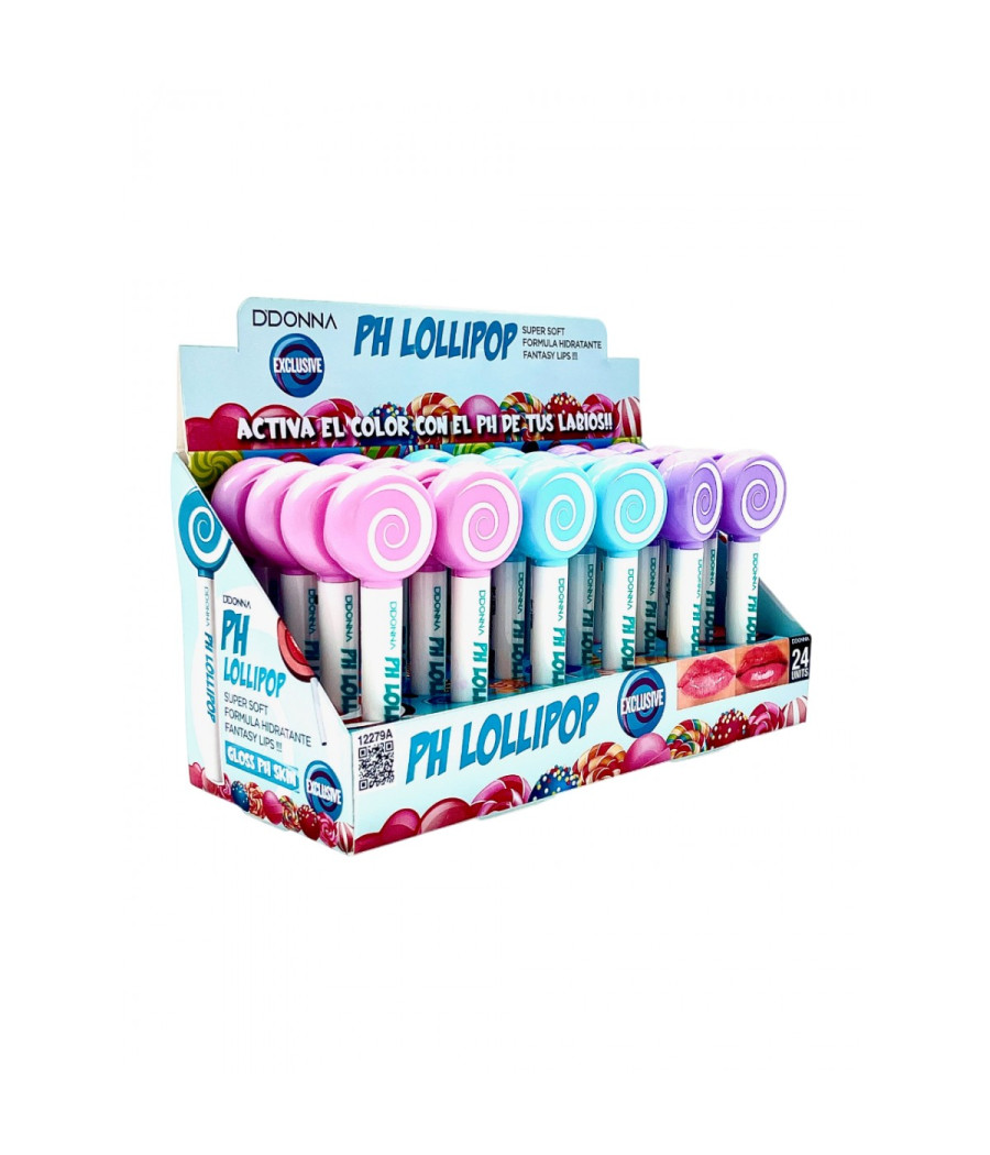 ESPOSITORE LIP GLOSS LOLLIPOP PH 24 PZ