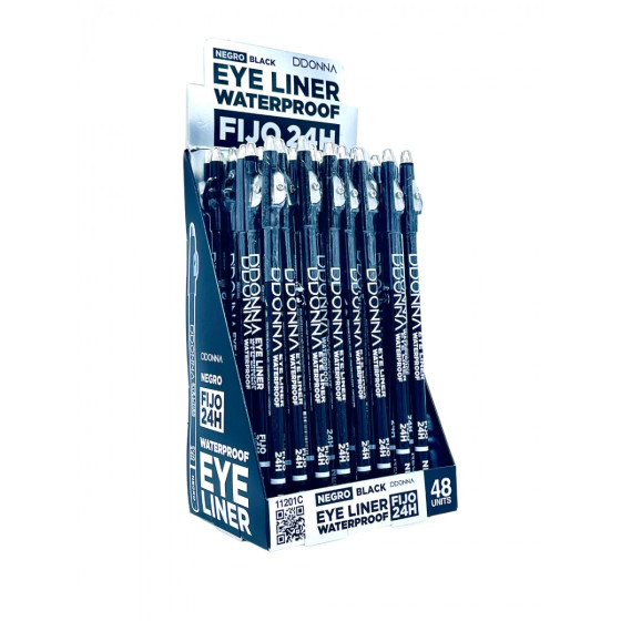 ESPOSITORE EYE PENCIL BLACK WATERPROOF 48 PZ