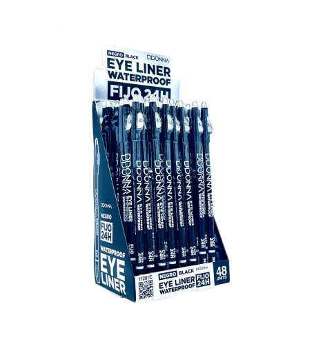 ESPOSITORE EYE PENCIL BLACK WATERPROOF 48 PZ