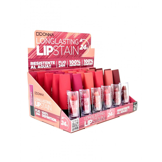 ESPOSITORE ROSSETTO MATTE 24 PZ