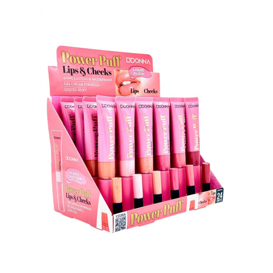 ESPOSITORE BLUSH LIQUIDO CON APPLICATORE 24 PZ