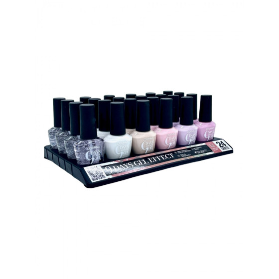 ESPOSITORE SMALTO EFFETTO GEL 24PZ. MANICURE SECRET