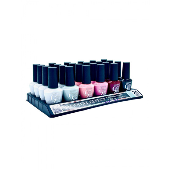 ESPOSITORE SMALTO EFFETTO GEL 24PZ. MATTE BRAVE