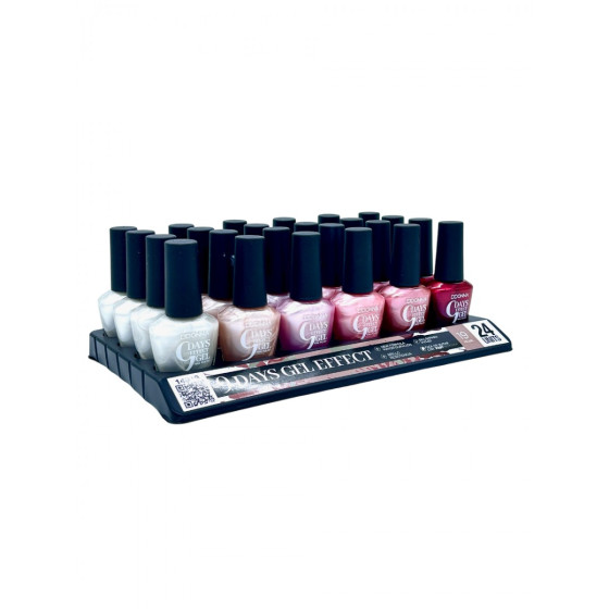 ESPOSITORE SMALTO EFFETTO GEL 24PZ.EFFETTO PERLA