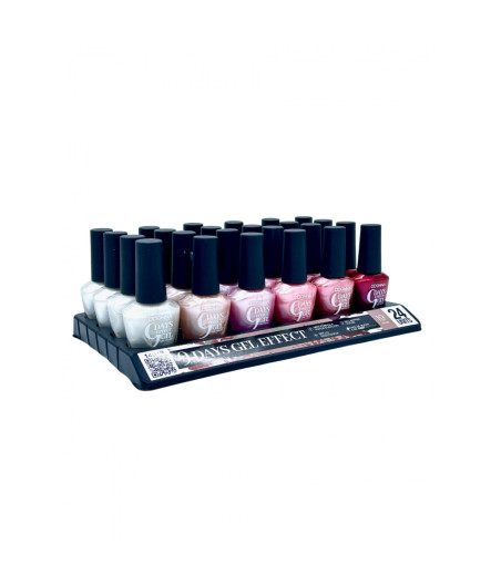 ESPOSITORE SMALTO EFFETTO GEL 24PZ.EFFETTO PERLA