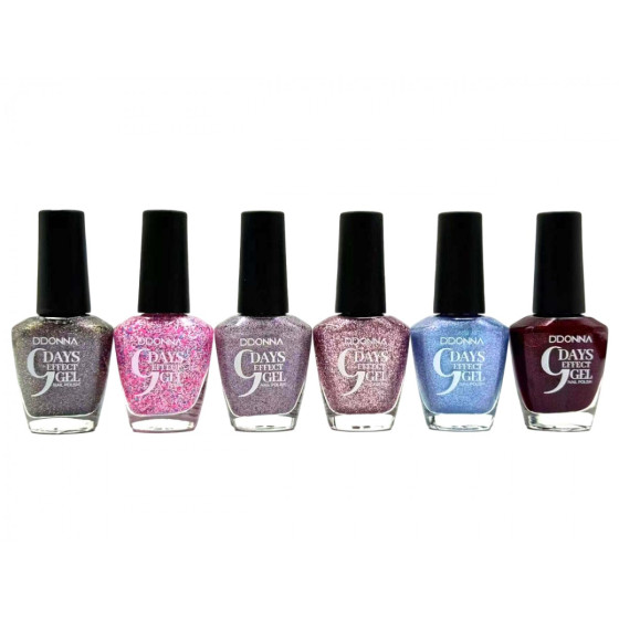 ESPOSITORE SMALTO EFFETTO GEL 24PZ. SUPERNOVA GLITTER