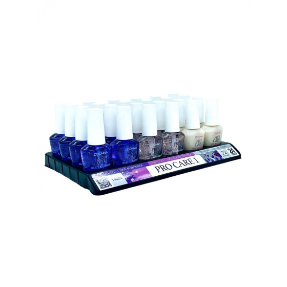 ESPOSITORE SMALTO EFFETTO GEL CURATIVO 24PZ.