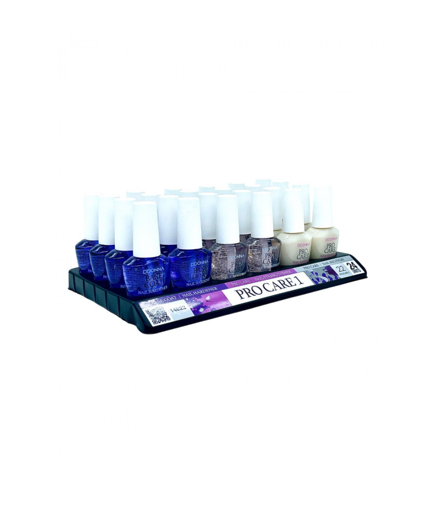 ESPOSITORE SMALTO EFFETTO GEL CURATIVO 24PZ. ESPOSITORE SMALTO EFFETTO GEL CURATIVO 24PZ.