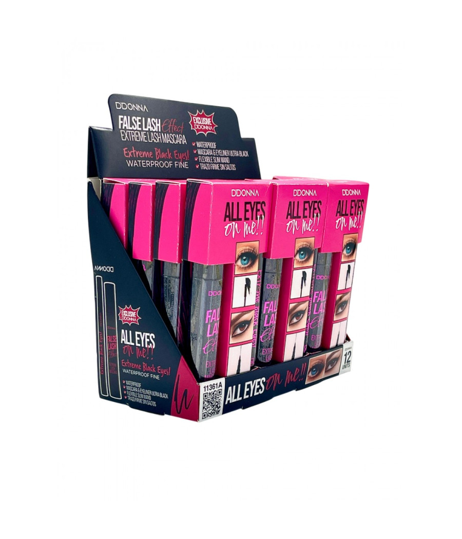 ESPOSITORE DUO MASCARA + EYELINER 12PZ ESPOSITORE DUO MASCARA + EYELINER 12PZ
