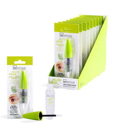 ESPOSITORE SIERO ALOE CIGLIA E SOPRACCIGLIA 10 PZ