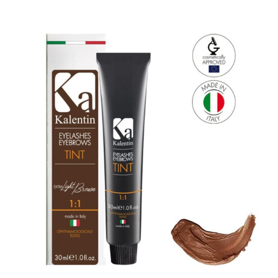 KALENTIN TINTA PER CIGLIA E SOPRACC. EXTRA LIGHT BROWN 30ML