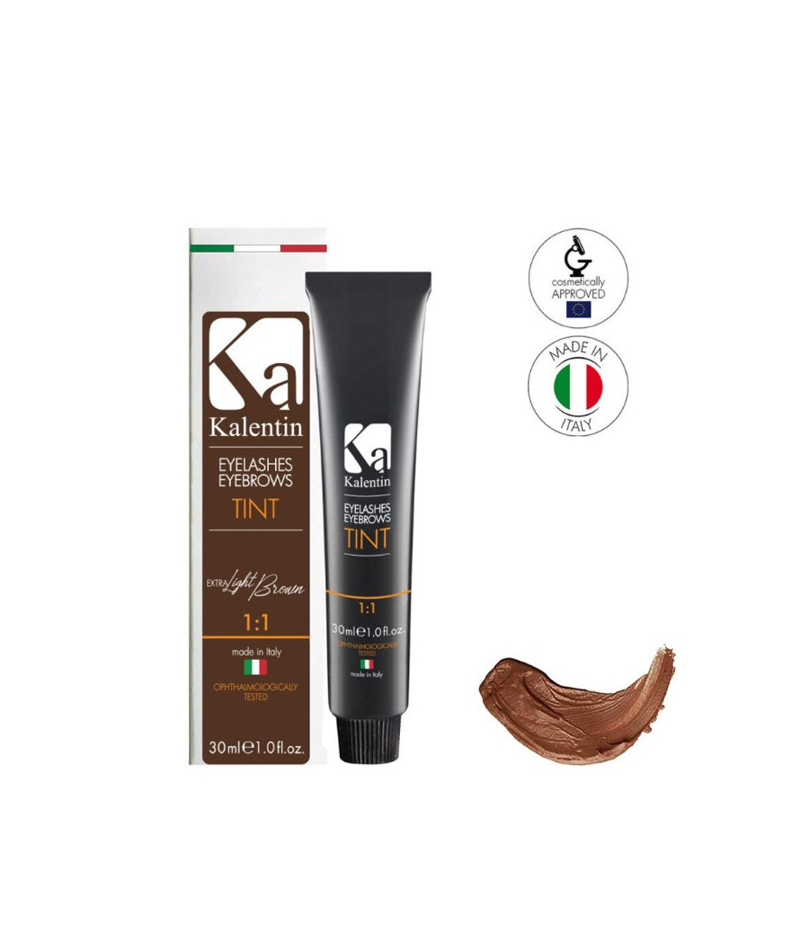 KALENTIN TINTA PER CIGLIA E SOPRACC. EXTRA LIGHT BROWN 30ML KALENTIN TINTA PER CIGLIA E SOPRACC. EXTRA LIGHT BROWN 30ML