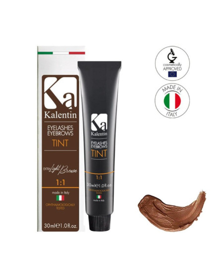 KALENTIN TINTA PER CIGLIA E SOPRACC. EXTRA LIGHT BROWN 30ML