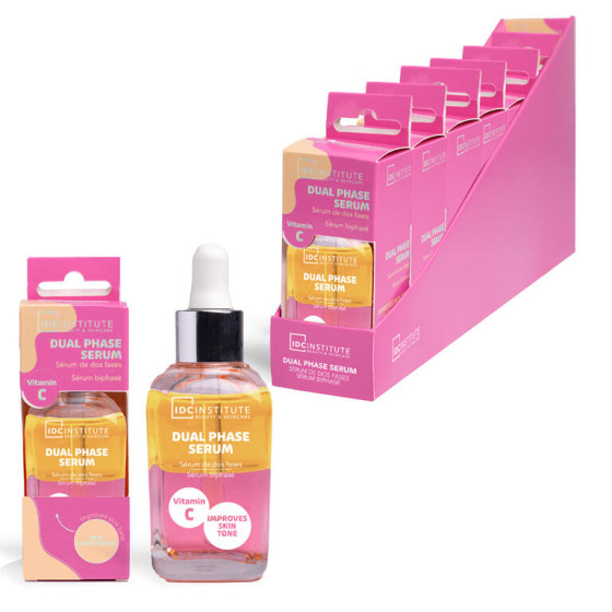 ESPOSITORE SIERO VISO BIFASICO VITAMINA C 6PZ