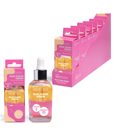 ESPOSITORE SIERO VISO BIFASICO VITAMINA C 6PZ