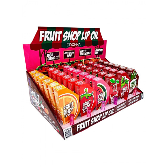 ESPOSITORE LIP OIL FRUIT SHOP 36 PZ
