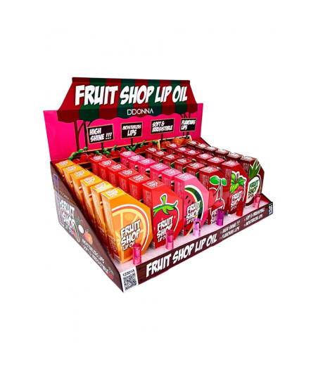 ESPOSITORE LIP OIL FRUIT SHOP 36 PZ