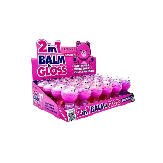 ESPOSITORE LIP OIL & GLOSS BEAR 24 PZ