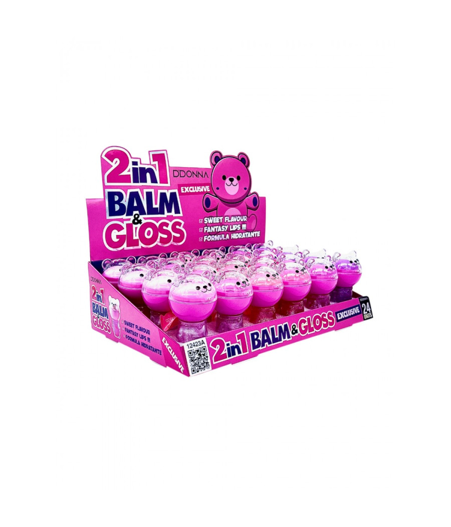 ESPOSITORE LIP OIL & GLOSS BEAR 24 PZ