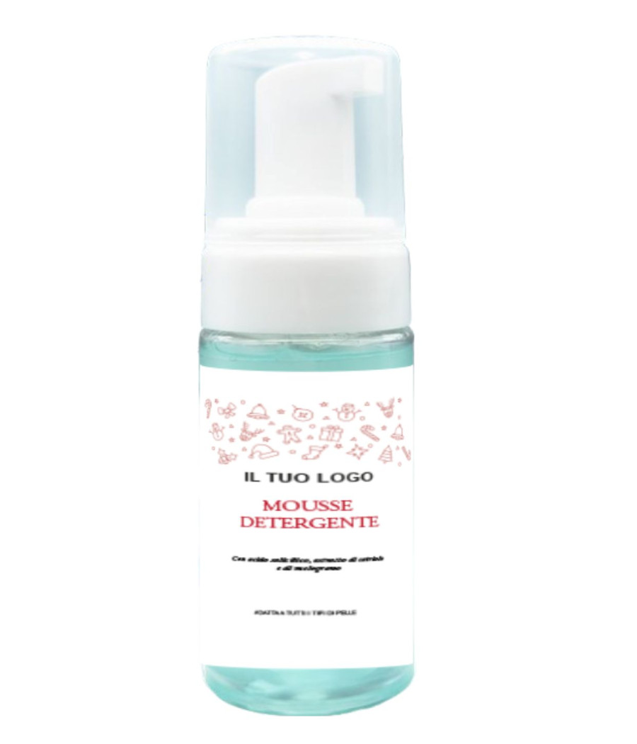 MOUSSE VISO DETERGENTE 40 ML ETICHETTA PERSONALIZZATA MOUSSE VISO DETERGENTE 40 ML ETICHETTA PERSONALIZZATA