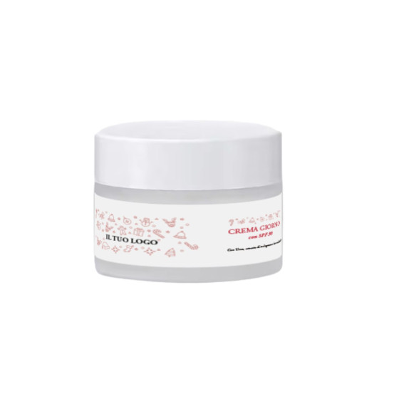 CREMA VISO GIORNO CON SPF 30 - ETICHETTA PERSONALIZZATA