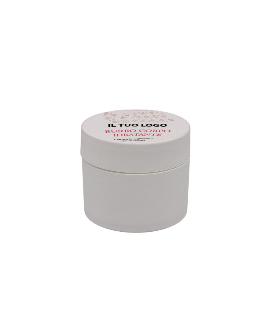 BURRO CORPO MIELE ZAFFERANO CANAPA 30 ML -ETICHETTA PERSONALIZZATA