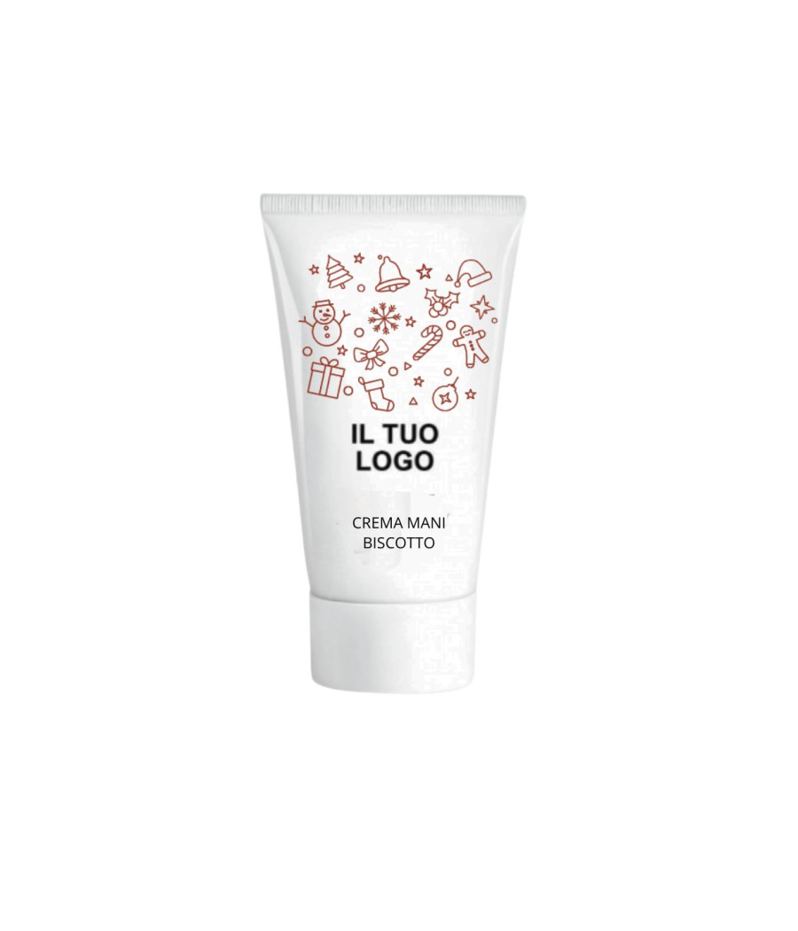 CREMA MANI NUTRIENTE BISCOTTO 50 ML- ETICHETTA PERSONALIZZATA CREMA MANI NUTRIENTE BISCOTTO 50 ML- ETICHETTA PERSONALIZZATA