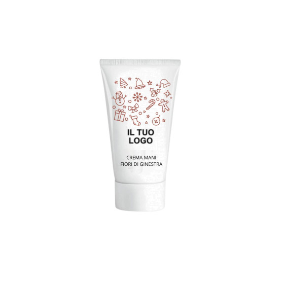CREMA MANI NUTRIENTE FIORI DI GINESTRA 50 ML- ETICHETTA PERSONALIZZATA