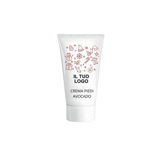 CREMA PIEDI AVOCADO 50 ML- ETICHETTA PERSONALIZZATA