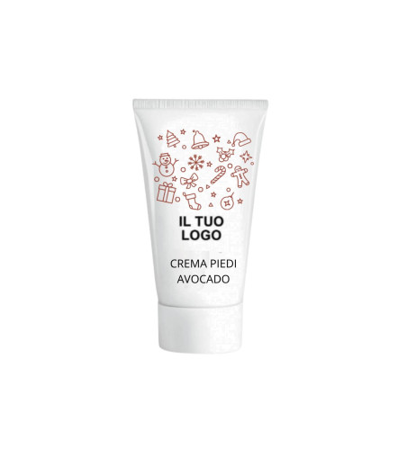 CREMA PIEDI AVOCADO 50 ML- ETICHETTA PERSONALIZZATA
