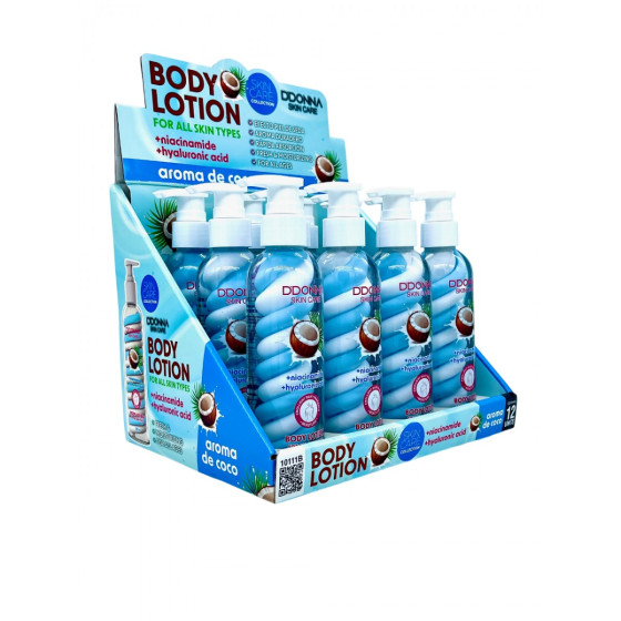 ESPOSITORE BODY LOTION COCONUT 12 PZ.