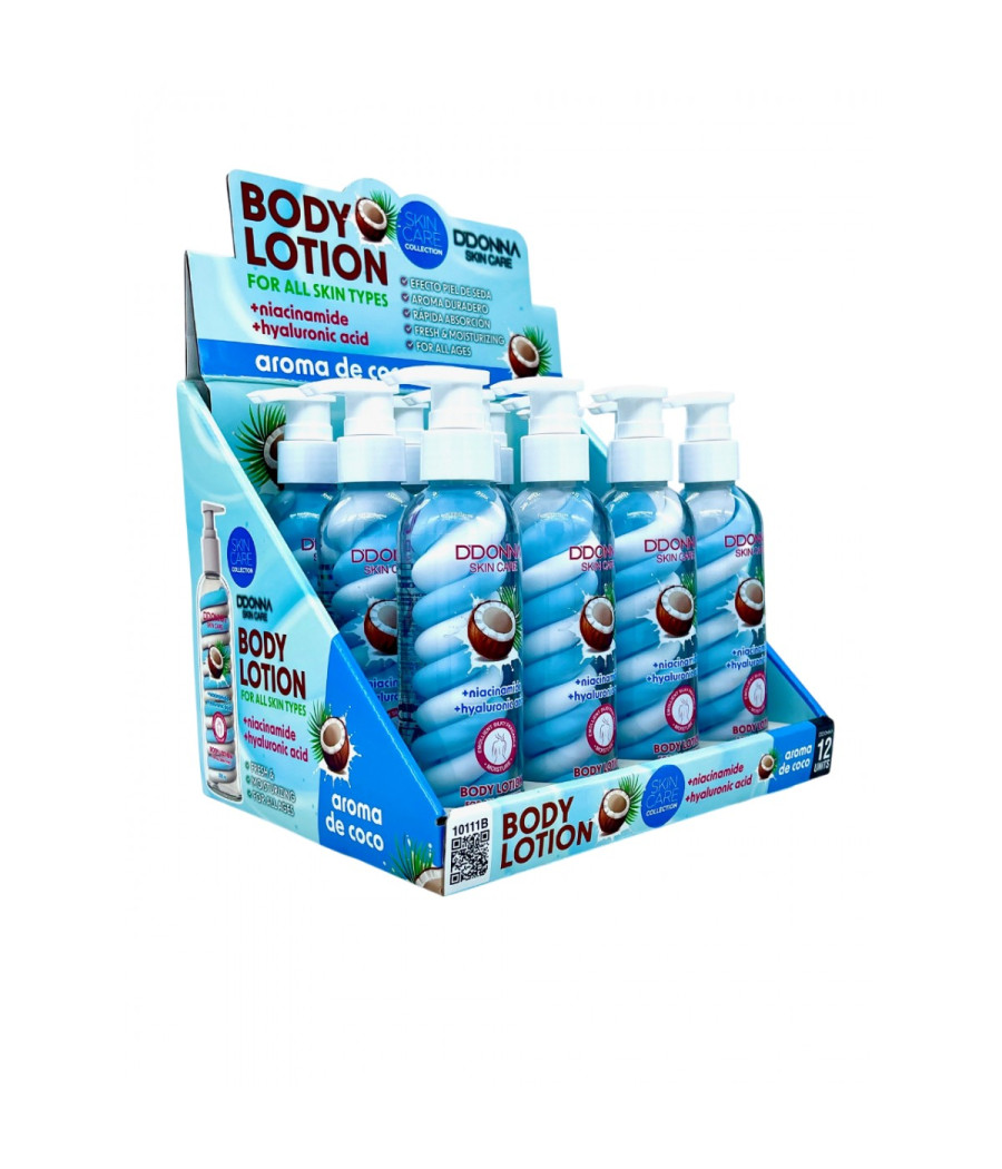 ESPOSITORE BODY LOTION COCONUT 12 PZ. ESPOSITORE BODY LOTION COCONUT 12 PZ.