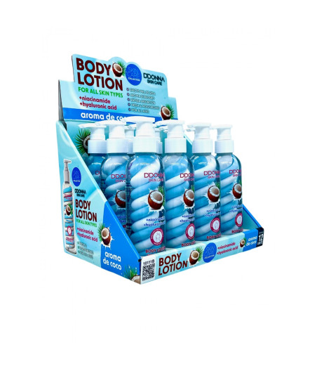ESPOSITORE BODY LOTION COCONUT 12 PZ.