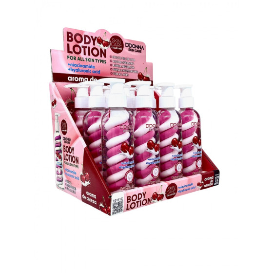 ESPOSITORE BODY LOTION CHERRY 12 PZ.