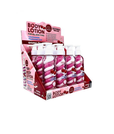 ESPOSITORE BODY LOTION CHERRY 12 PZ.