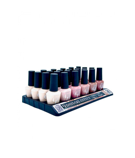 ESPOSITORE SMALTO EFFETTO GEL 24PZ. NUDE