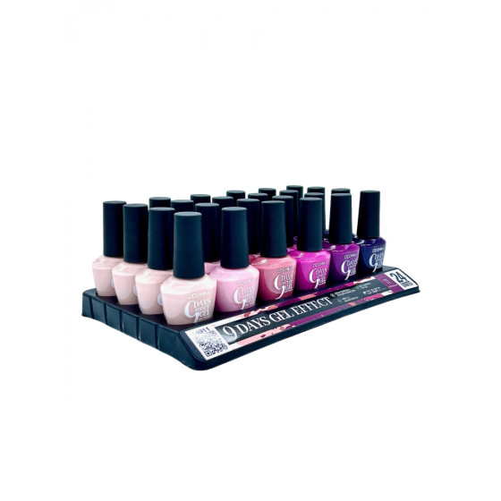 ESPOSITORE SMALTO EFFETTO GEL 24PZ. ULTRA VIOLET
