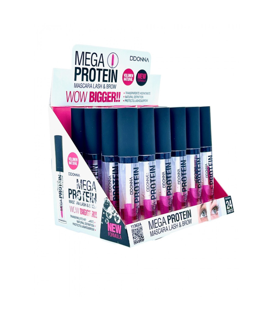 ESPOSITORE MASCARA TRASPARENTE PROTEINE 24 PZ