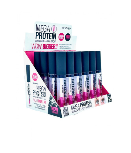 ESPOSITORE MASCARA TRASPARENTE PROTEINE 24 PZ