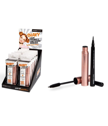 ESPOSITORE SHAKY LIQUID EYELINER & MASCARA 12PZ.