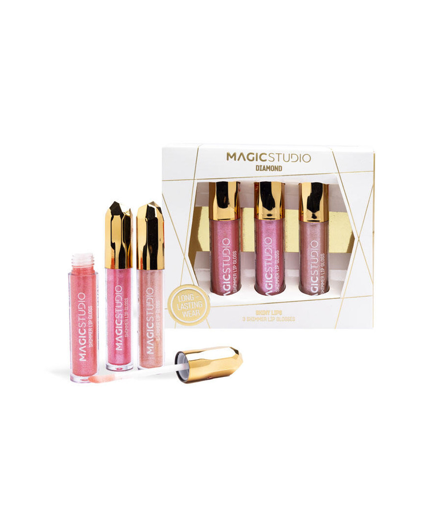 MAGIC STUDIO DIAMOND SHINY LIPS 3PZ.