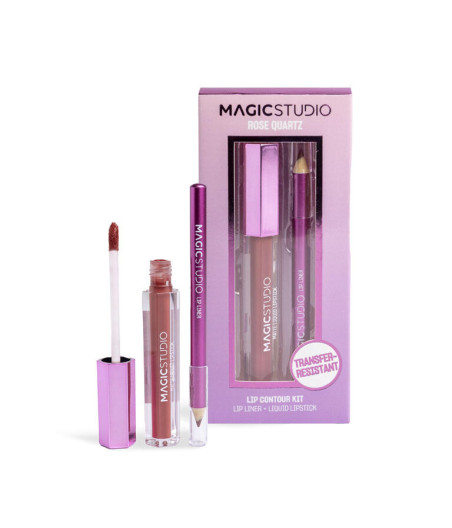 MAGIC STUDIO ROSE QUARTZ LIP CONTOUR KIT 2PZ.