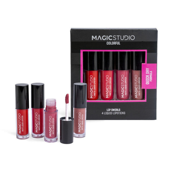 MAGIC STUDIO LIPSTICK SET 4PZ.