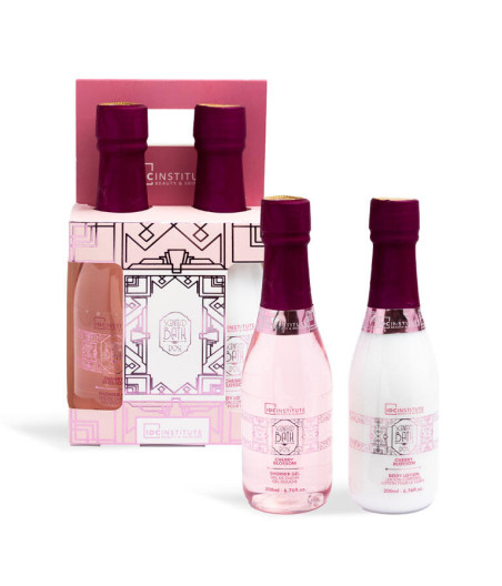 SET SCENTED BATH ROSE CHAMPAGNE SHOWER 2PZ.