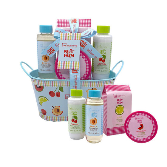 FRUIT FARM PAMPER TIN SET 4PZ.