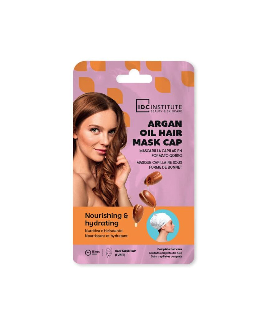 ESPOSITORE MASCHERA CAPELLI OLIO DI ARGAN 12 PZ