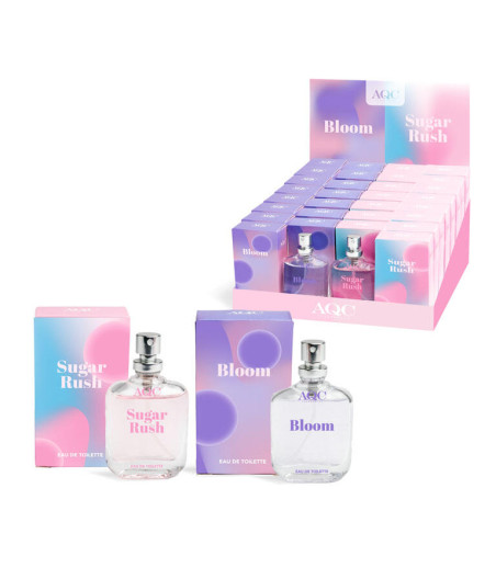 ESPOSITORE AQC FRAGRANCES EAU DE TOILETTE ASSORTED 15ml B+S 30PZ