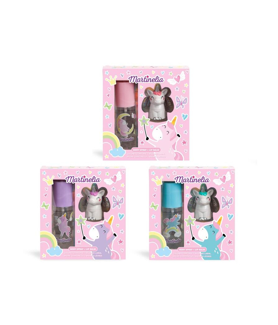 SET BODY SPRAY + LIP BALM