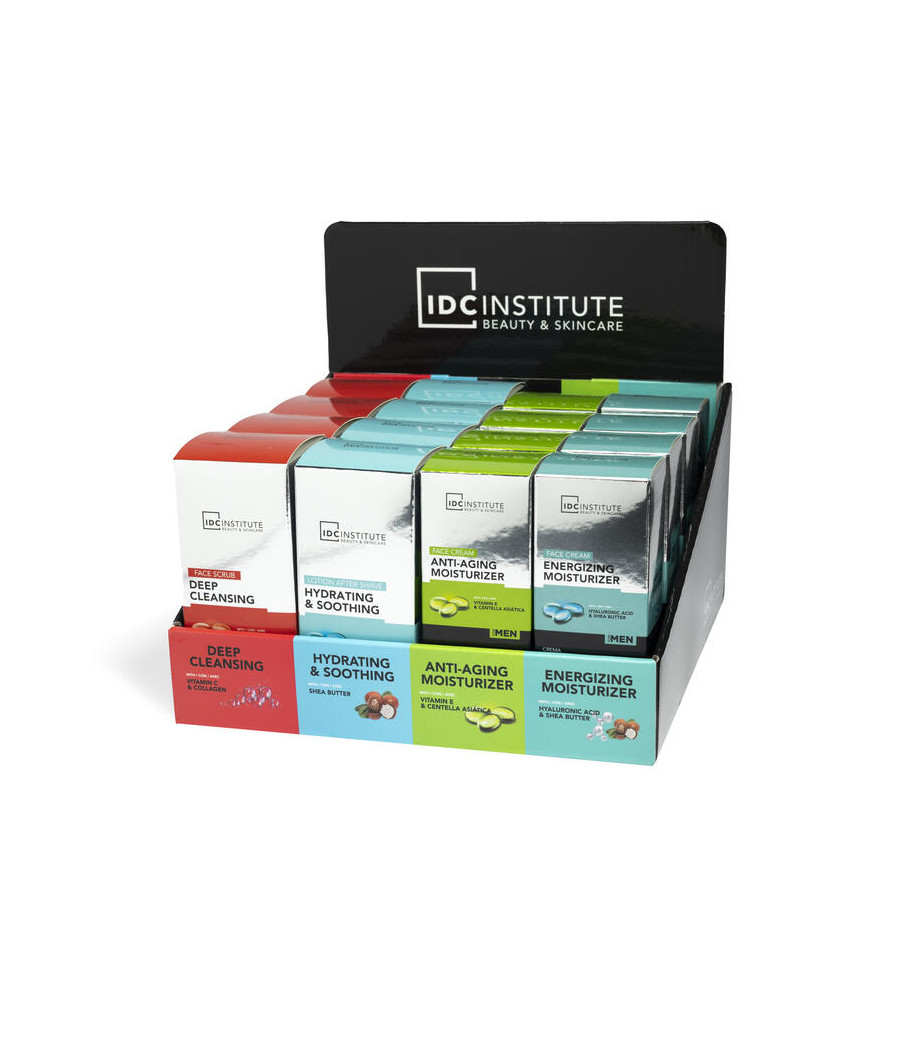 ESPOSITORE PRODOTTI UOMO 16PZ.